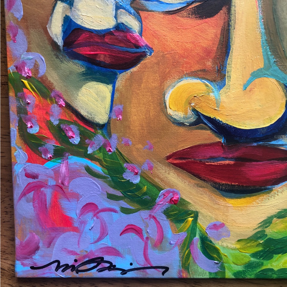 Original Art acrylic painting 12x12” one-of-a-kind visit my shop for new pieces! - Picture 4 of 5